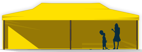 Nożycowe namioty imprezowe 8x4 Nożycowe namioty imprezowe 8x4