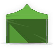 Nożycowe namioty imprezowe - Aluminium